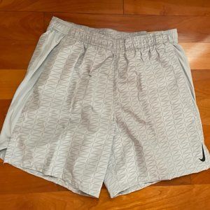 NIKE swim trunks, gray, NWT